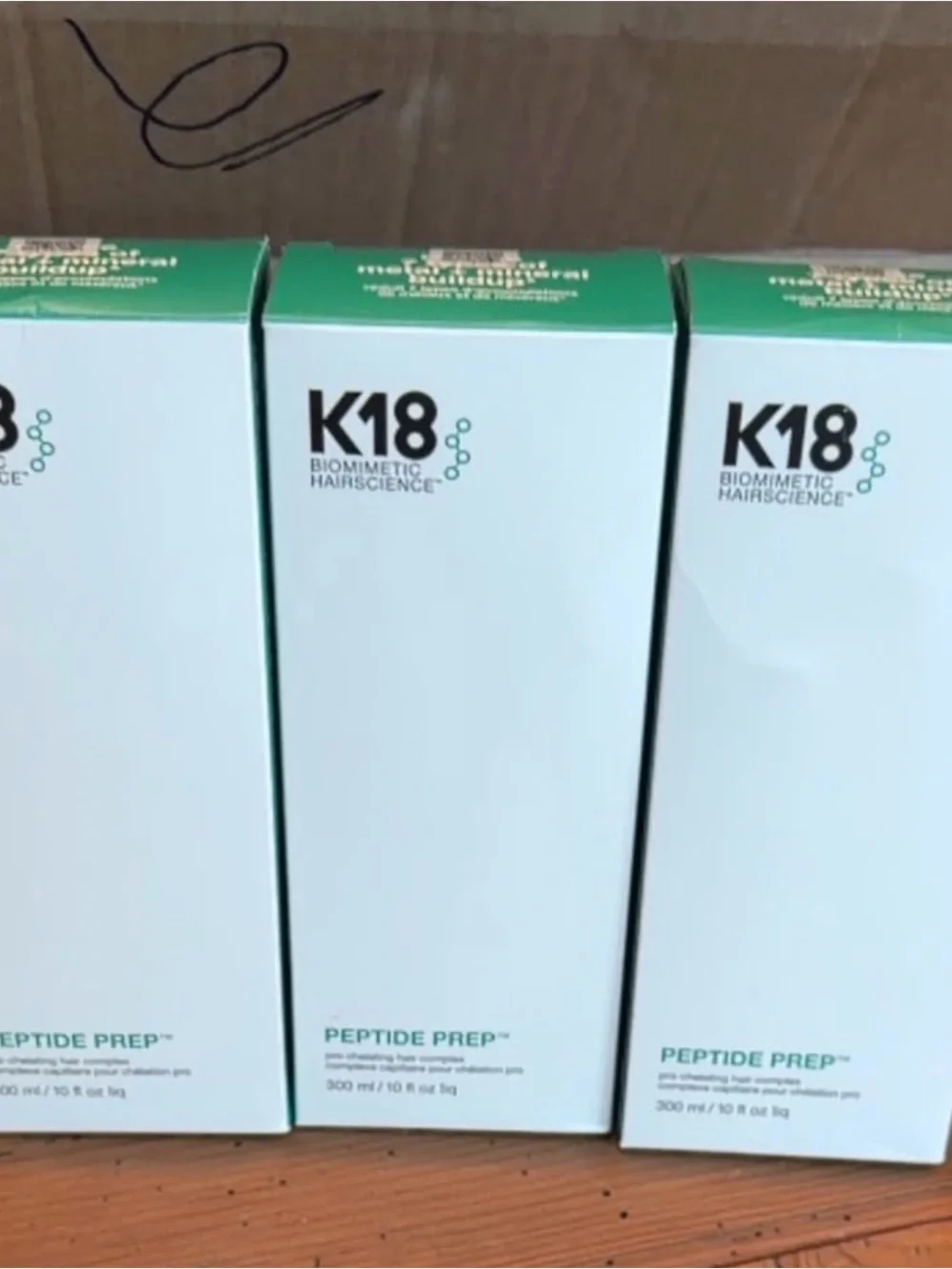 K18 Peptide Prep Pre-Shampoo Treatment – White